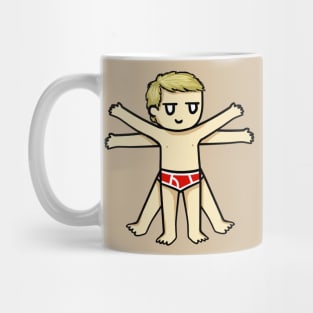 Vitruvian John Mug